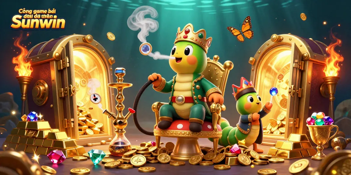 Experience vibrant gaming excitement at Cổng game bài đổi thưởng Sunwin with colorful casino elements.