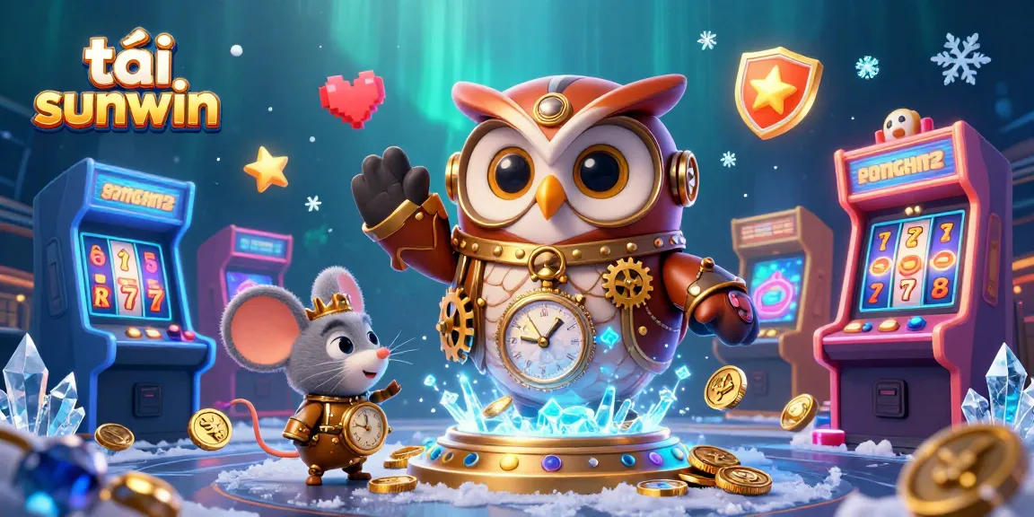 Experience gameplay excitement with tải sunwin in this vibrant steampunk casino scene.